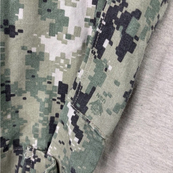 USMC FROG Flame Resistant Combat Shirt Mens Medium Woodland MARPAT Camo Tactical - Picture 8 of 8
